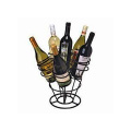 Popular Minghou 6 bottles metal wire countertop wine racks for home or bar